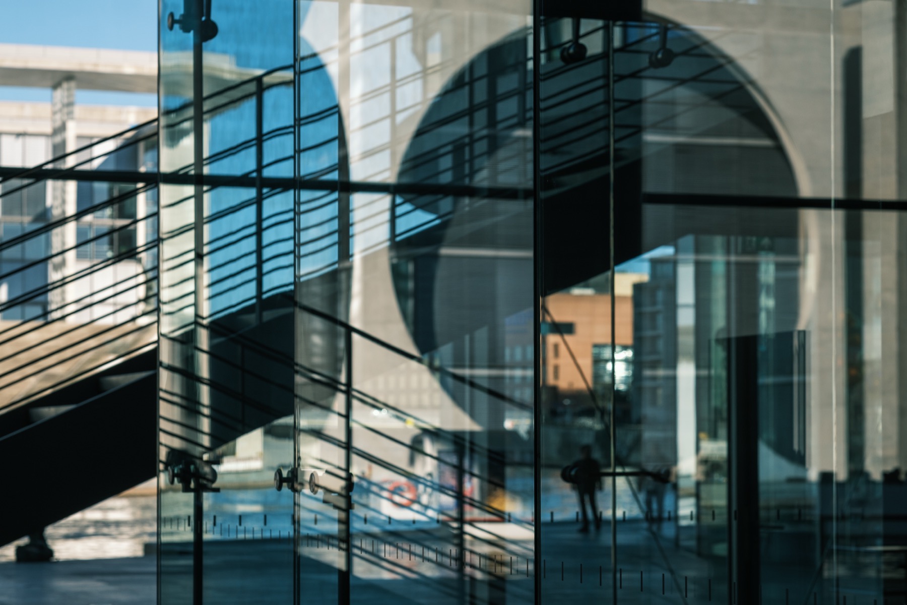 Bundestag, Glasfassade